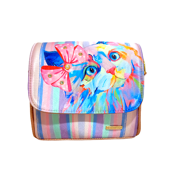 Gatito Arco Pastel - Mini Baúl