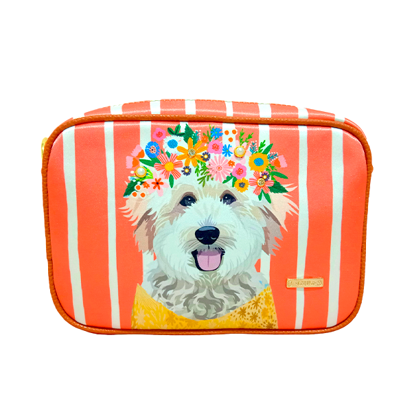 Perrito Coral y Flores - Mia