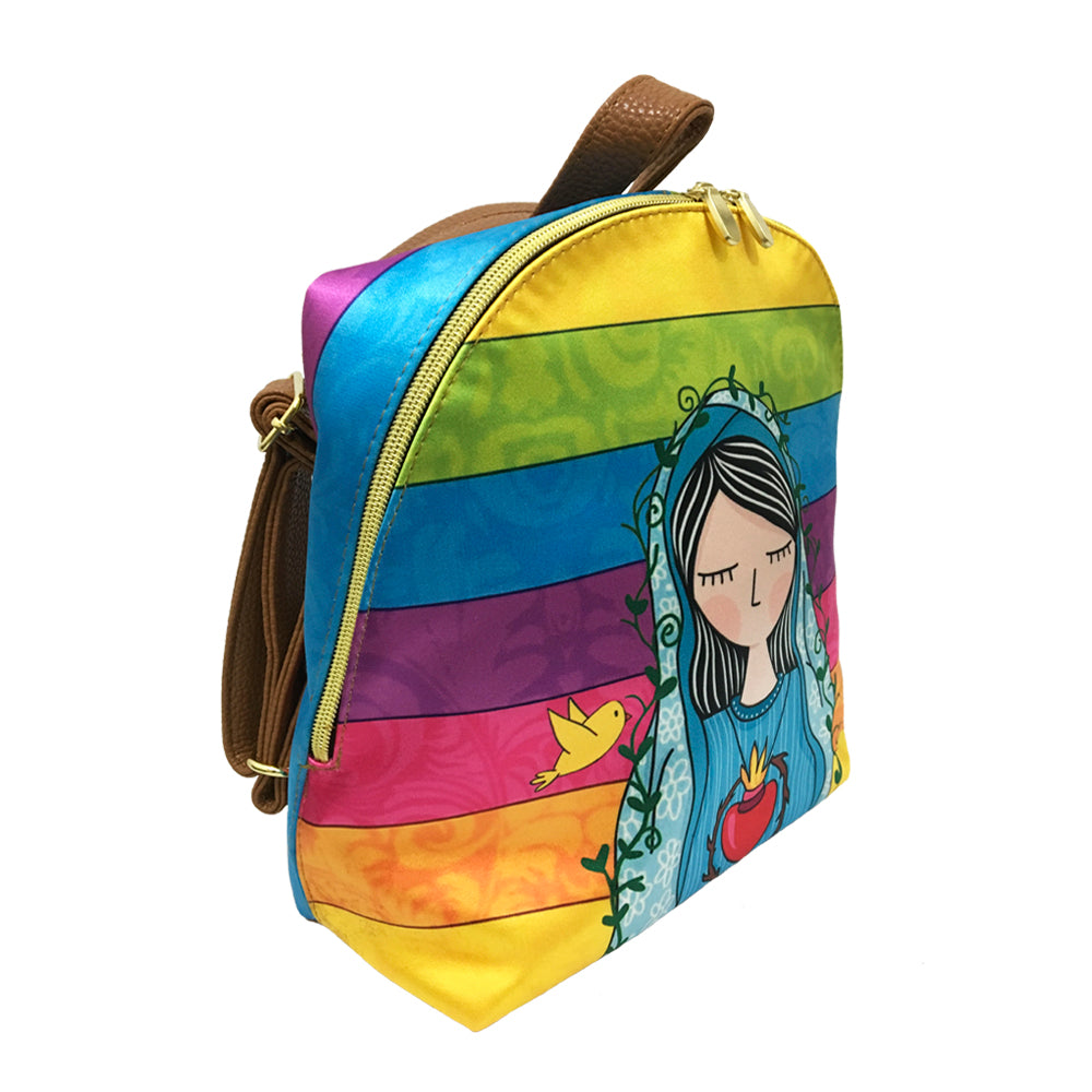 Virgencita Heart - Mini BackPack Chula Moda Latina