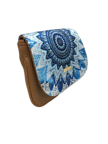 Mandala Azul - Iris Chula Moda Latina