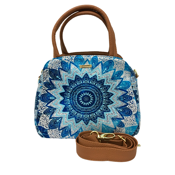 Mandala Azul - Milly Chula Moda Latina
