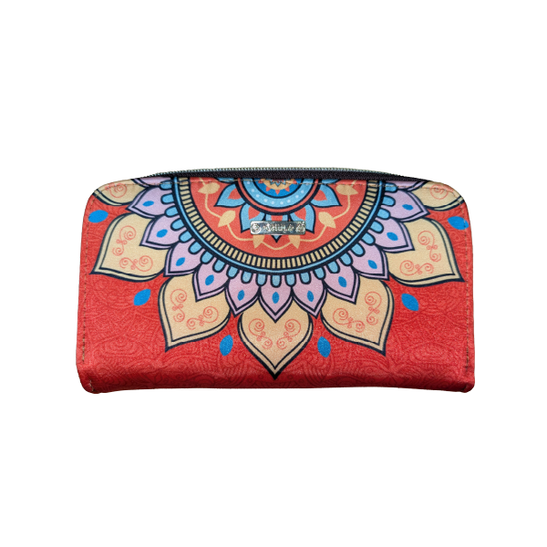Mandala Naranja - Cartera Colette
