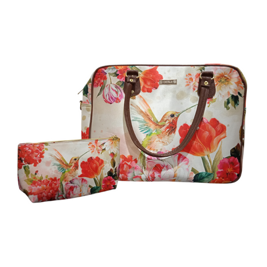 Colibrí Primavera Rojo - Travel Bag
