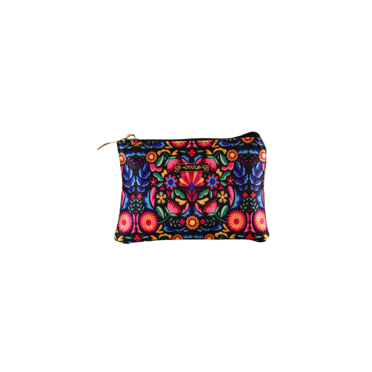 Flores Étnicas - Tarjetero Chula Moda Latina