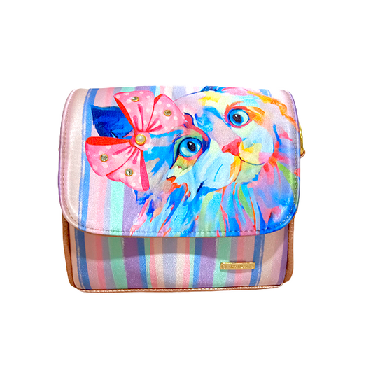 Gatito Arco Pastel - Mini Baúl