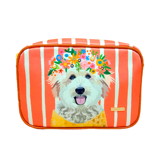 Perrito Coral y Flores - Mia