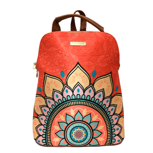 Mandala Naranja - Backpack