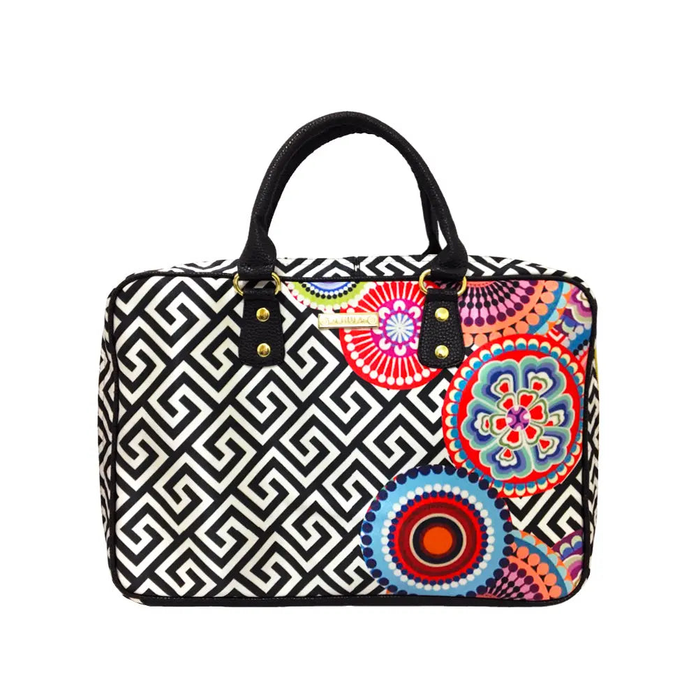 Porta Laptop Circulos Chula Moda Latina