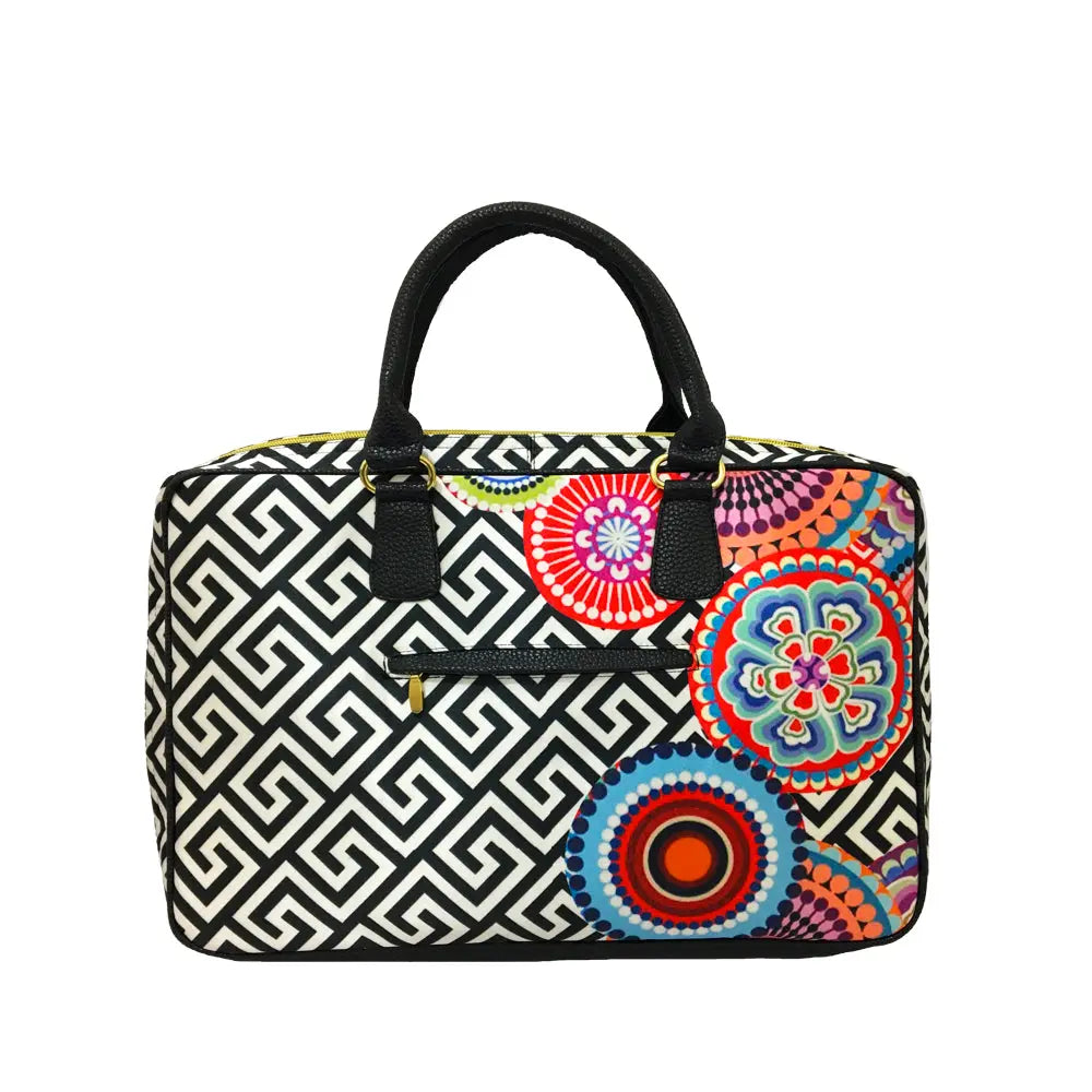 Porta Laptop Circulos Chula Moda Latina