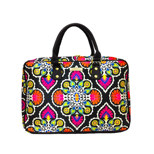 Porta Laptop Flor de Noche Chula Moda Latina